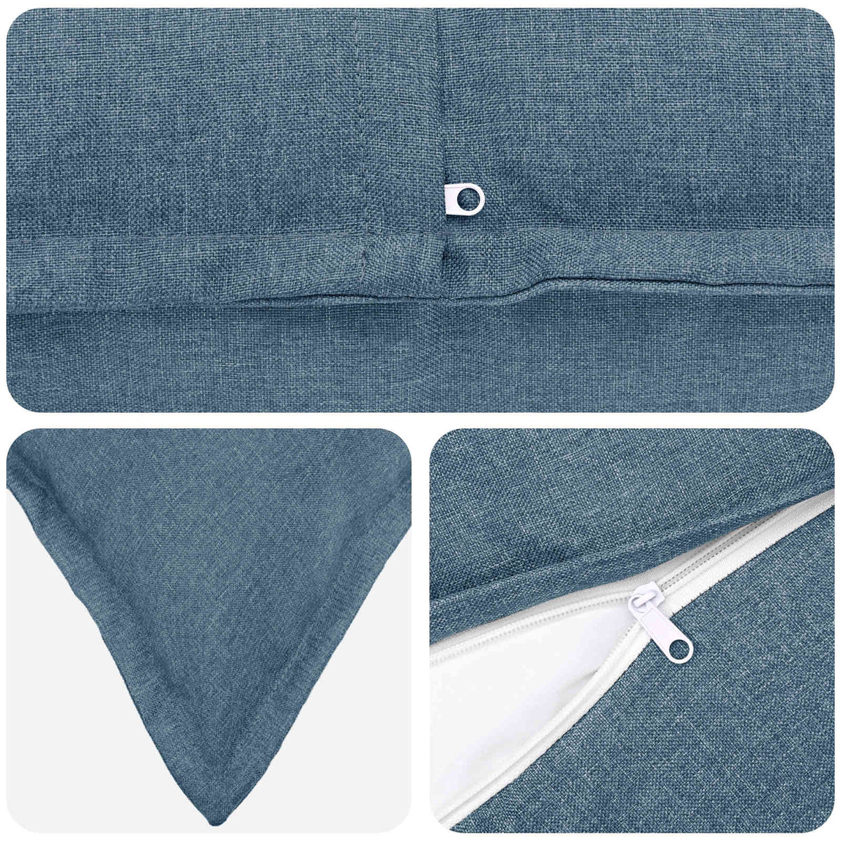 Cushion with Pillow HOUTEN 2 pcs Jeans Blue, image 5