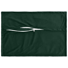 vidaXL Cushion with Pillow HOUTEN 2 pcs Dark Green Velvet 4