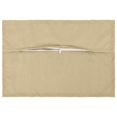 vidaXL Throw Pillow 2 pcs HOUTEN Beige 50 x 70 cm Polyester 4