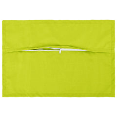 vidaXL Throw Pillow 2 pcs HOUTEN Bright Green 50 x 75 cm Polyester 4