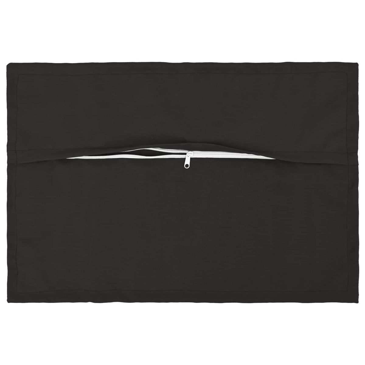 vidaXL Throw Pillow 2 pcs HOUTEN Black 50 x 75 cm Polyester 4