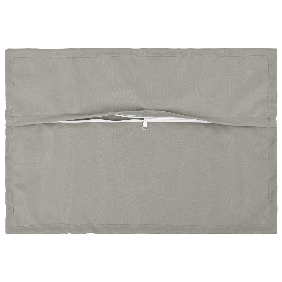 vidaXL Throw Pillow 2 pcs HOUTEN Grey 50 x 75 cm Polyester 4