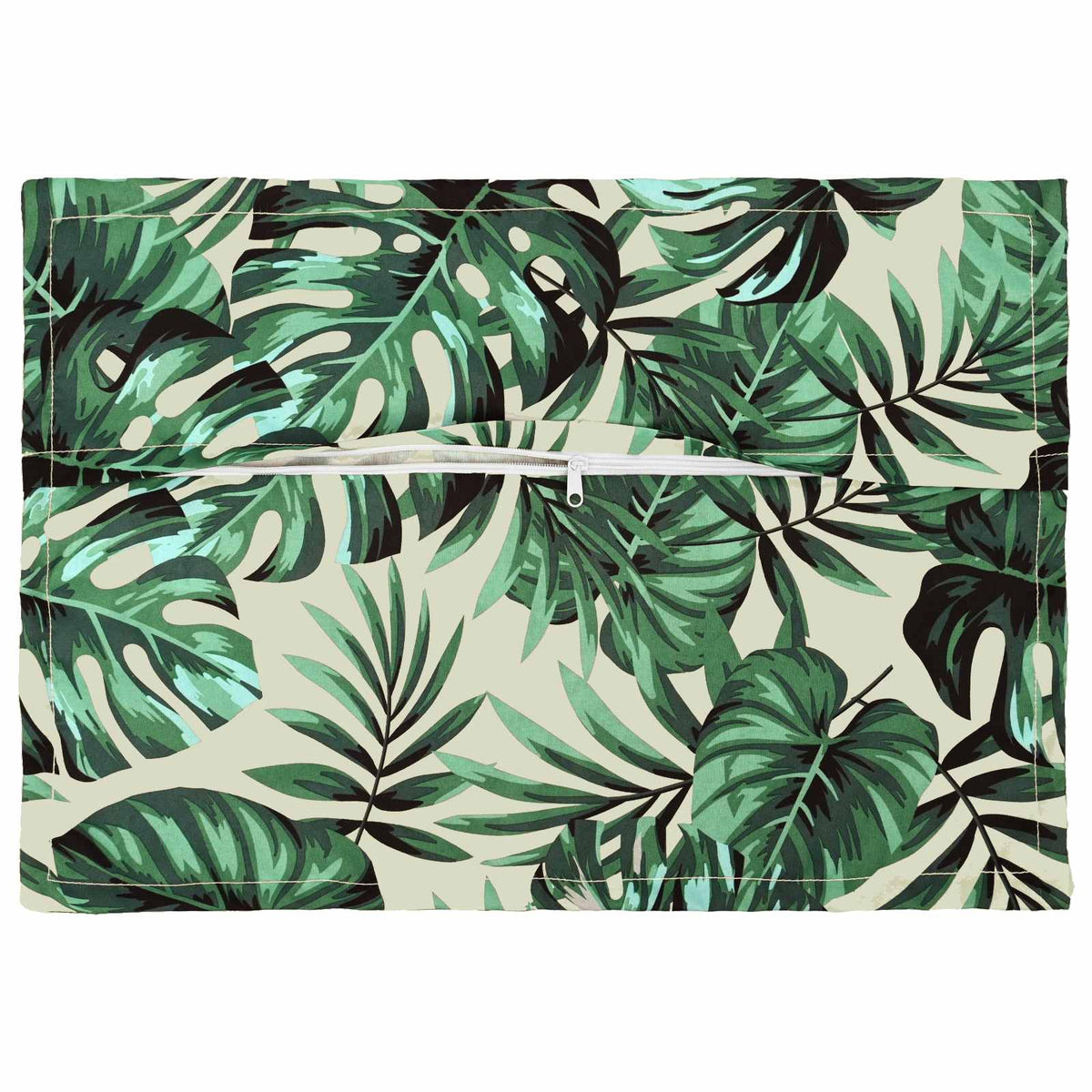 vidaXL Throw Pillow 2 pcs HOUTEN Leaf Pattern 50 x 75 cm Polyester 4