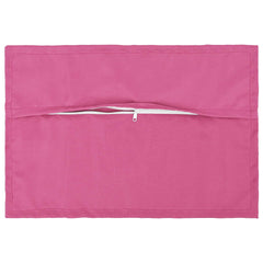 vidaXL Throw Pillow 2 pcs HOUTEN Pink 50 x 75 cm Polyester 4