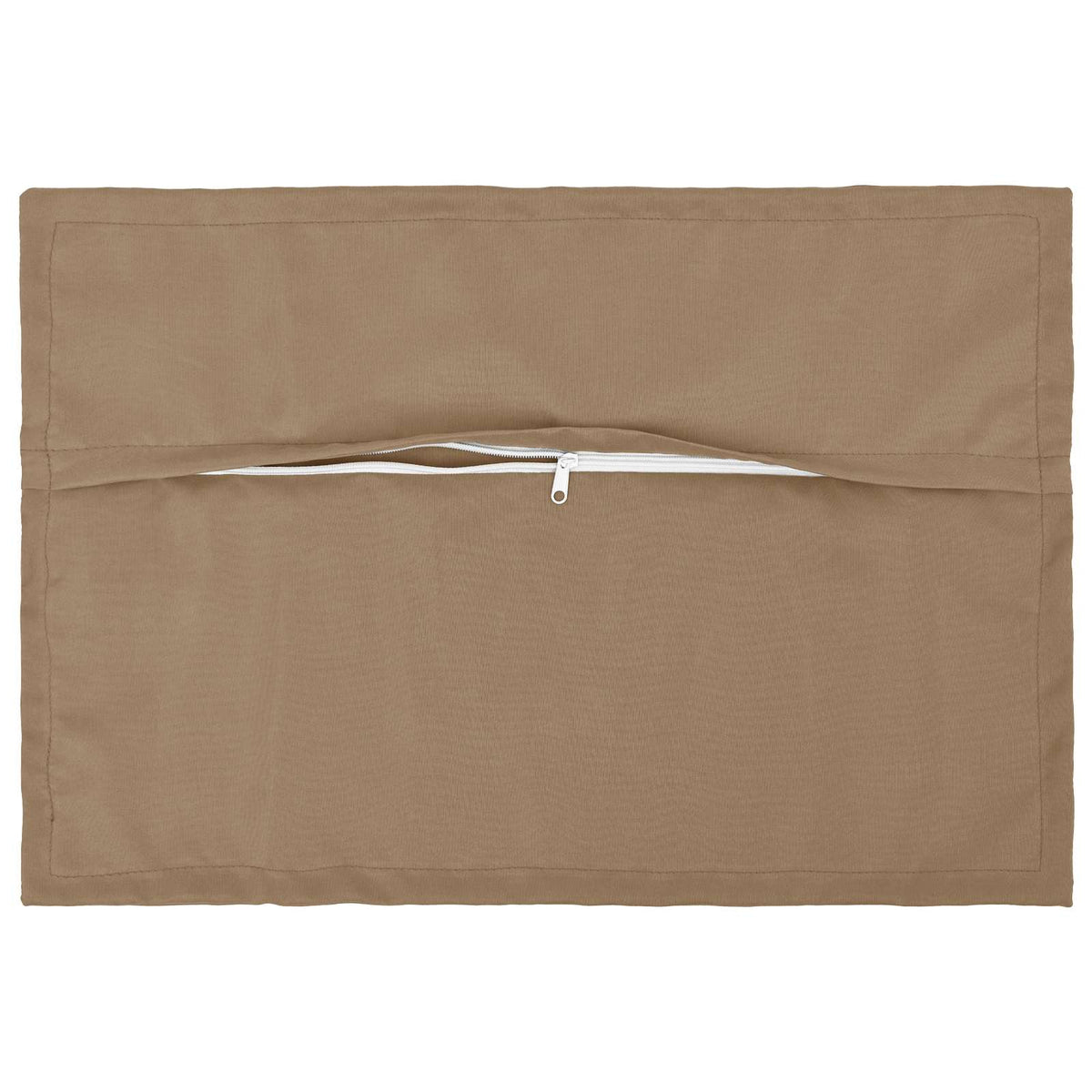 vidaXL Throw Pillow 2 pcs HOUTEN Taupe 50 x 75 cm Polyester 4