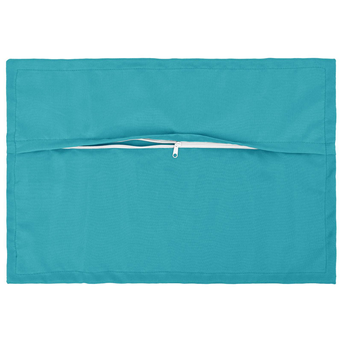 vidaXL Throw Pillow 2 pcs HOUTEN Turquoise 50 x 75 cm Polyester 4
