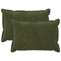 Throw Pillow HOUTEN Green Microfiber Fleece