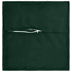 vidaXL Cushion with Pillow HOUTEN 2 pcs Dark Green Velvet 4