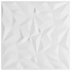 Wall Panels 50 x 50 cm XPS Foam 48 pcs White