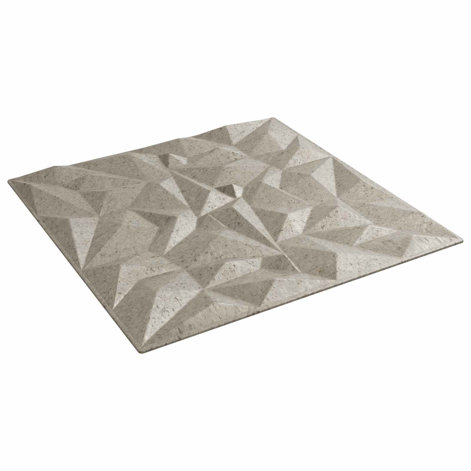 vidaXL Wall Panels 12 pcs 50 x 50 cm Amethyst Beton XPS Foam 2