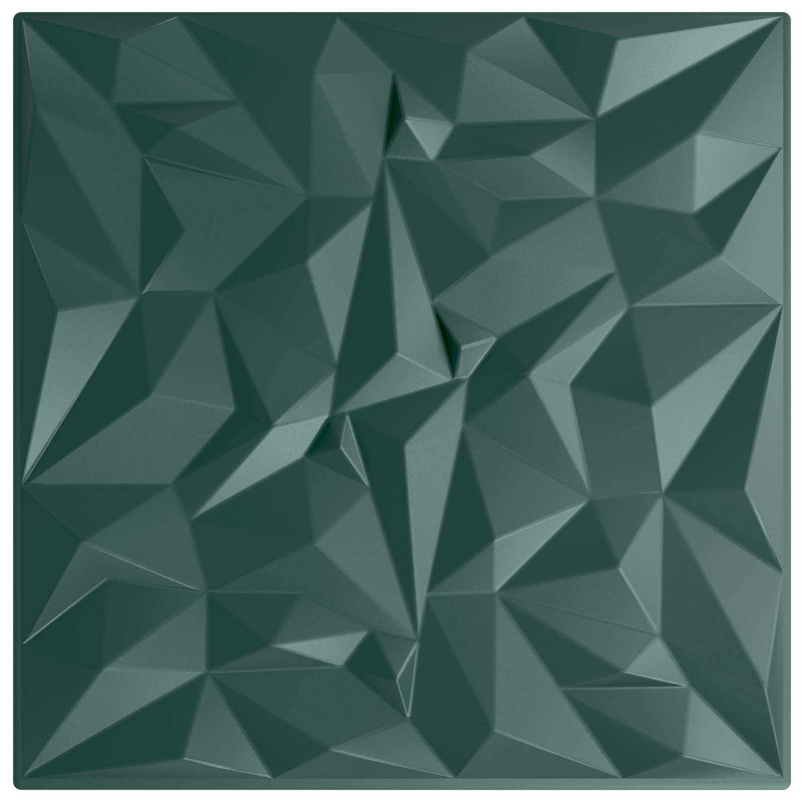 vidaXL Wall Panels 24 pcs 50 x 50 cm Amethyst Green XPS Foam 4