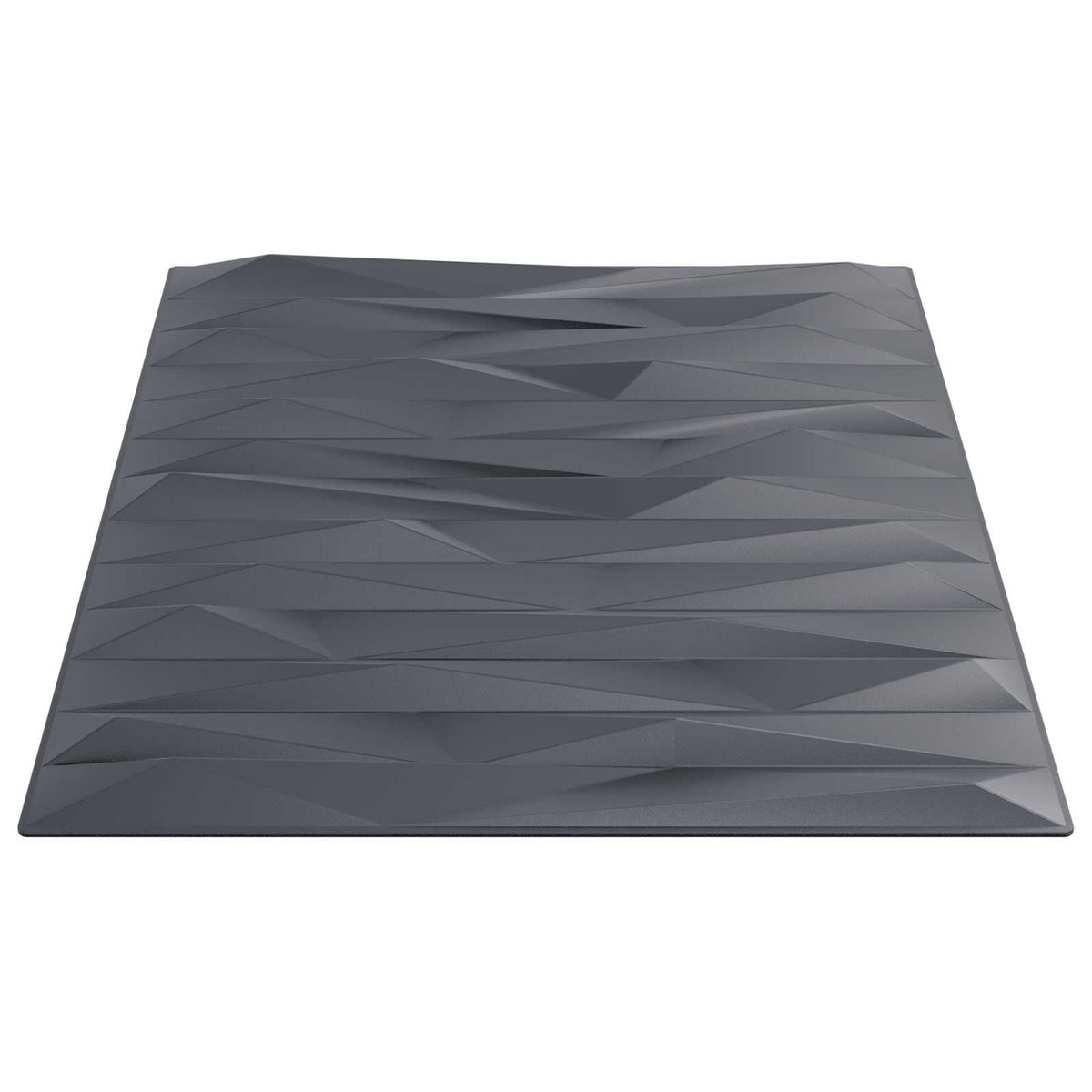 vidaXL Wall Panels 12 pcs 50 x 50 cm Stone Grey XPS Foam 4
