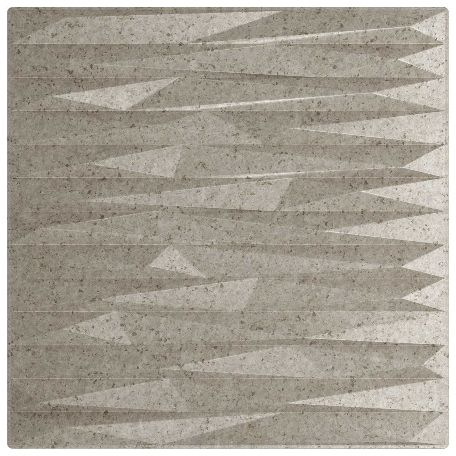 vidaXL Wall Panels 12 pcs 50 x 50 cm Stone Beton XPS Foam 5