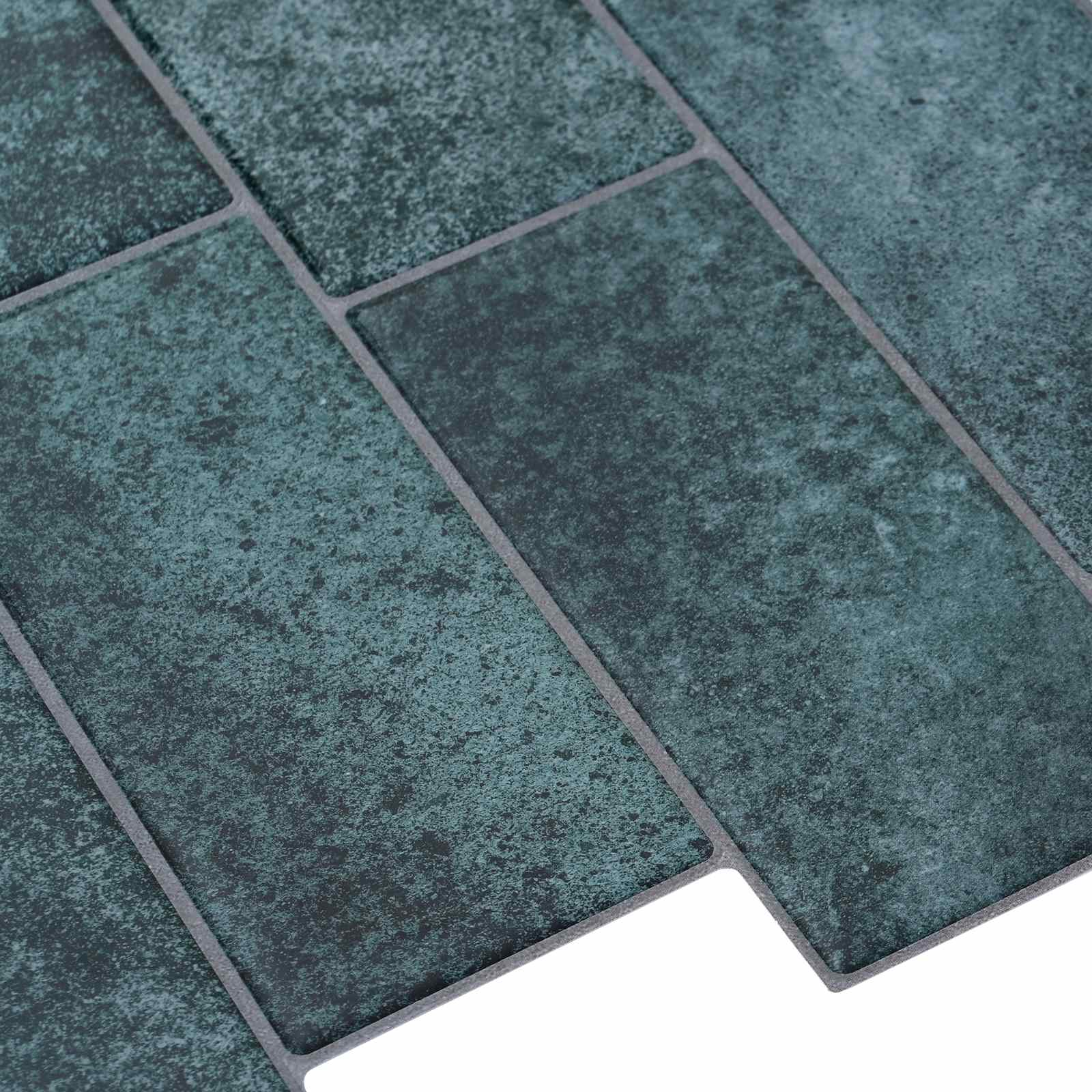 vidaXL Decorative Stickers 20 pcs Blue Green 29 x 21 cm 4