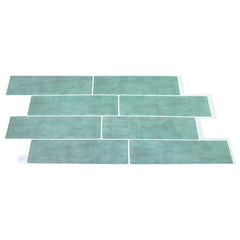 vidaXL Decorative Stickers 20 pcs Grey Green 29 x 21 cm 3