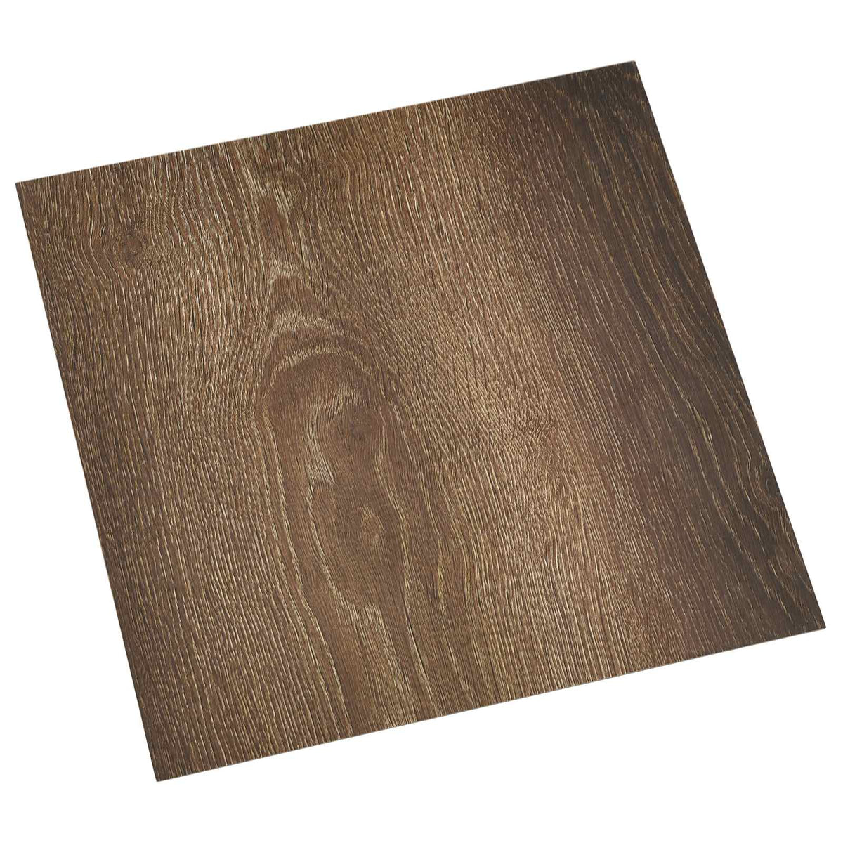 vidaXL Self-adhesive Flooring Planks Brown and Black 30.5 x 30.5 cm 1