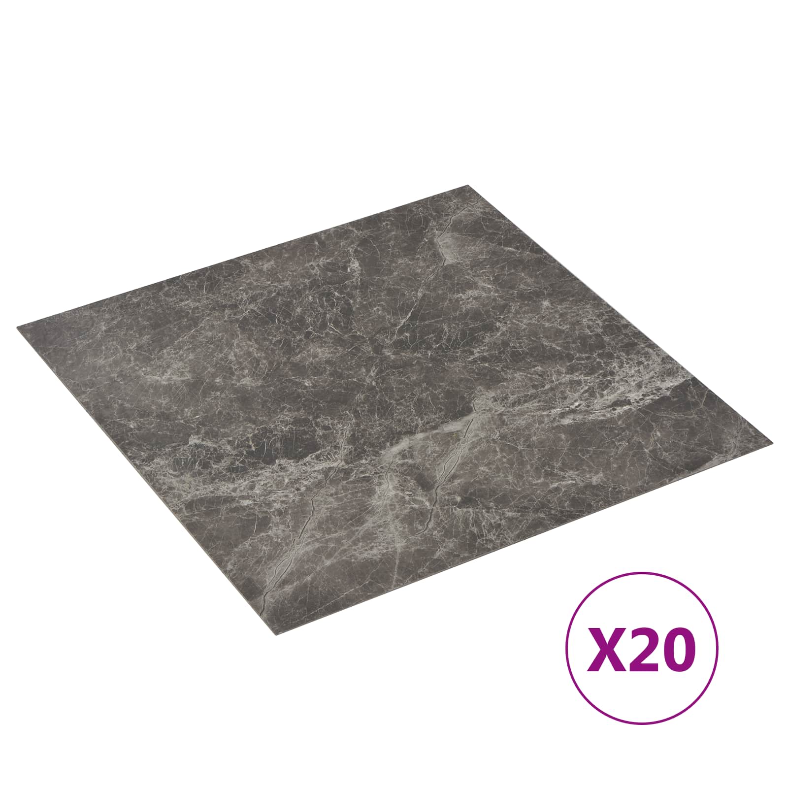 vidaXL Self-adhesive Flooring Planks Multicolour 30.5 x 30.5 cm 20 pcs 2
