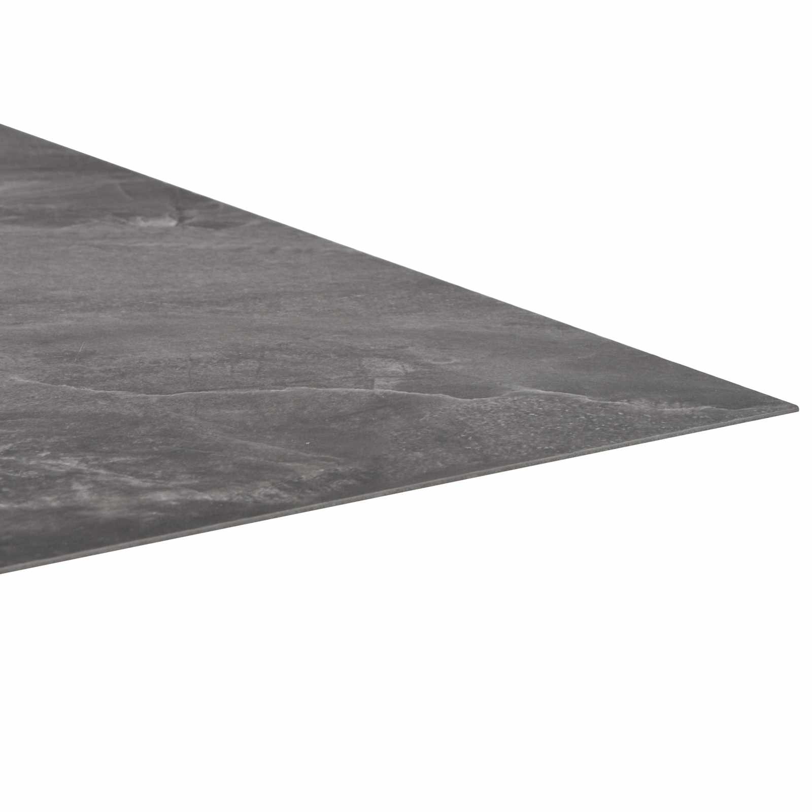 vidaXL Self-adhesive Flooring Planks Black 30.5 x 30.5 cm 20 pcs PVC 4