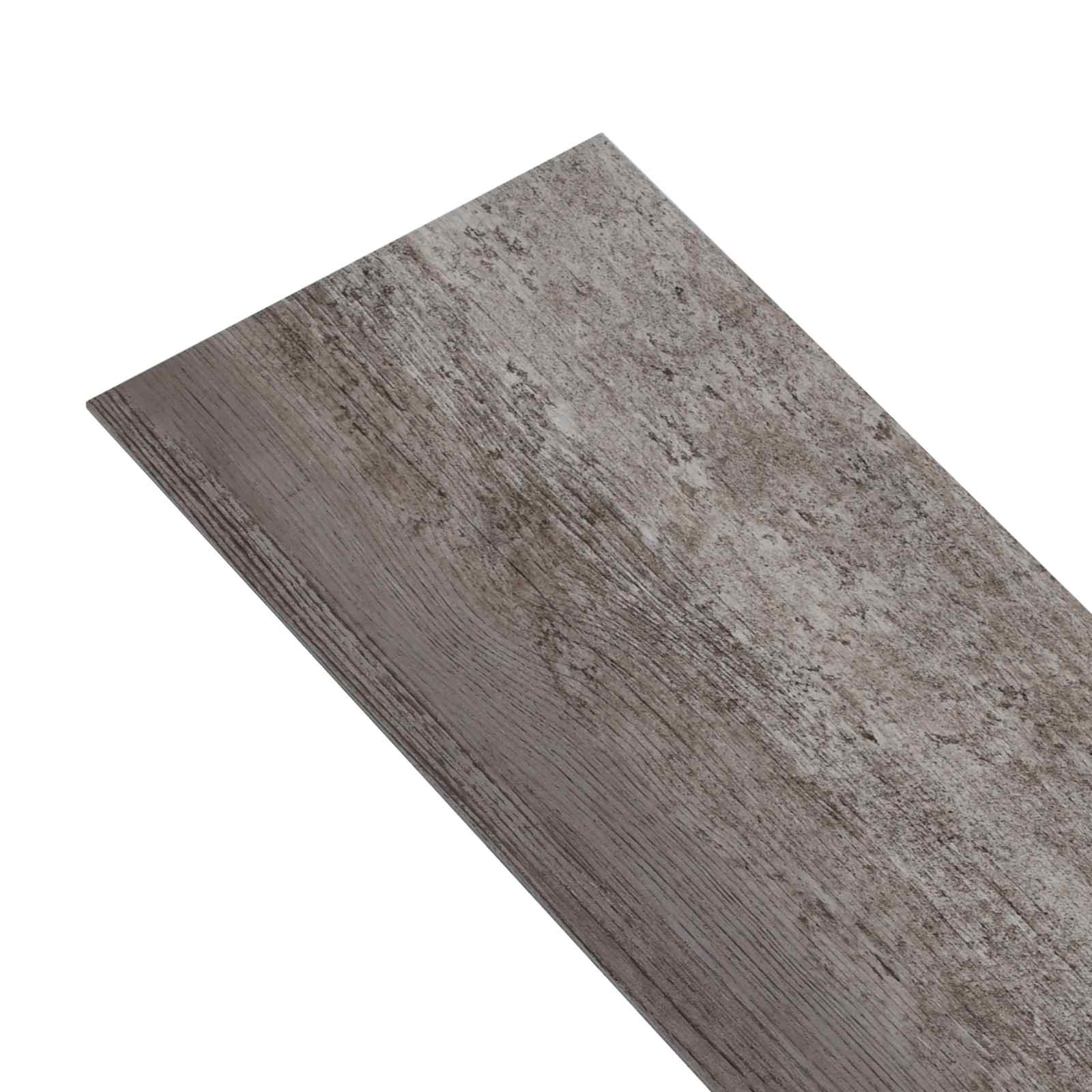 vidaXL Self-adhesive PVC Flooring Planks Striped Wood 30.5 x 61 cm 2