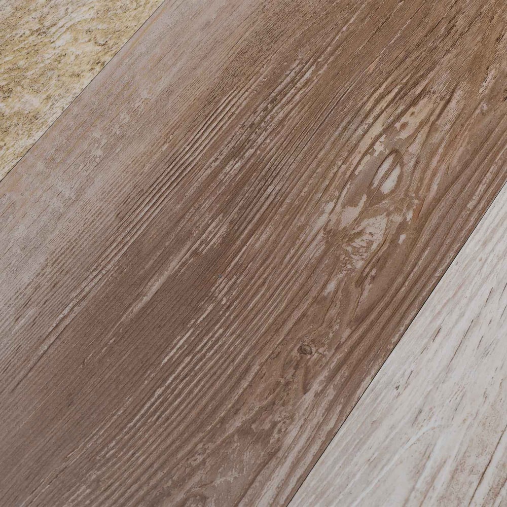 Self-adhesive PVC Flooring Planks 30.5 x 61 cm Wood washed