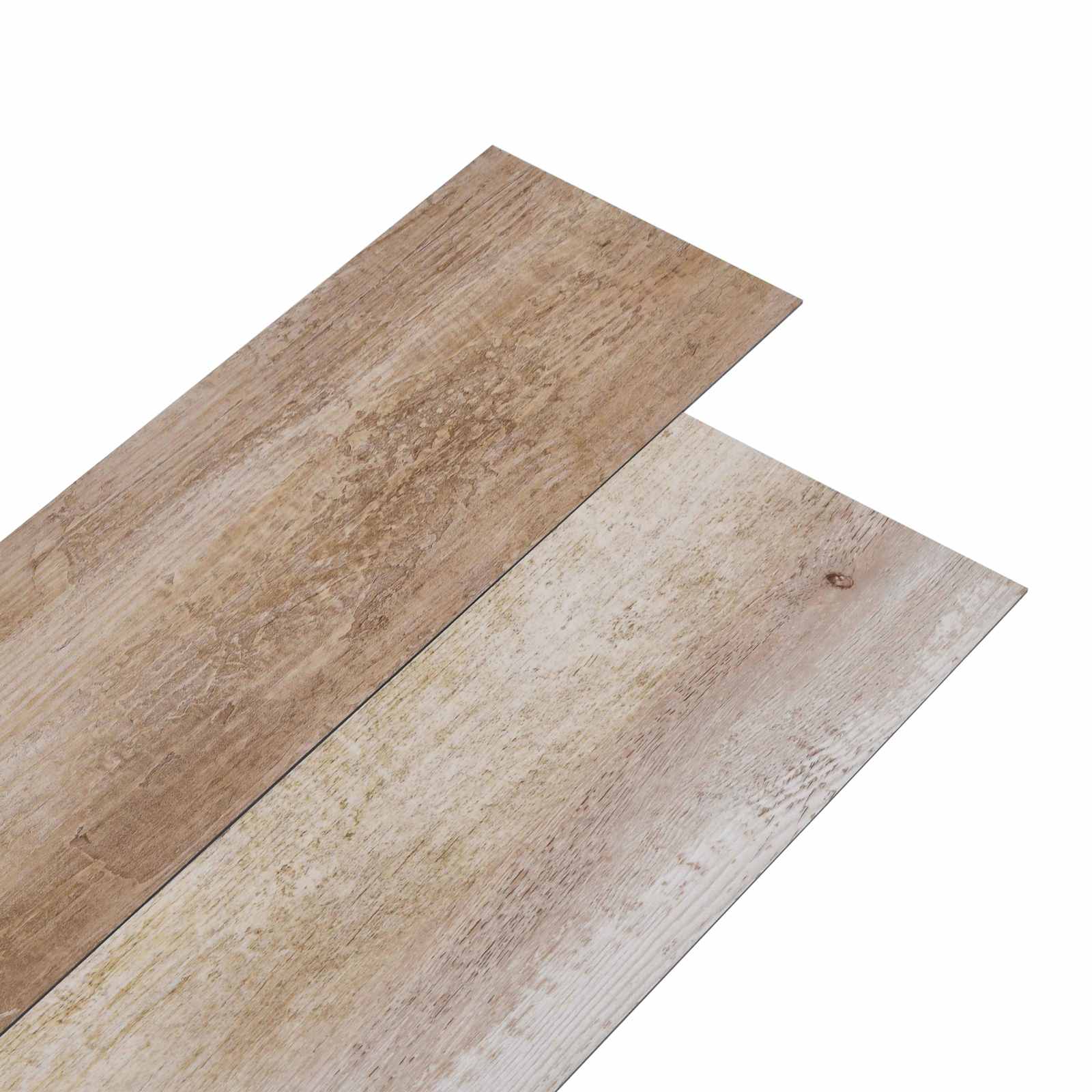 vidaXL Self-adhesive PVC Flooring Planks Wood Washed 30.5 x 61 cm 1