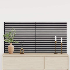 vidaXL Wall Panels 2 pcs 60.5 x 60 cm Grey 3