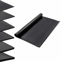 vidaXL Floor Mat Black 1.2 x 2 m Rubber 2