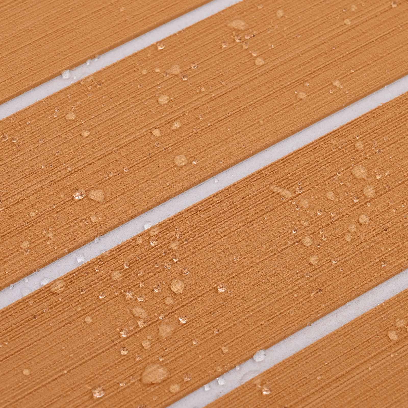 vidaXL Boat Mat Striped Brown and White 240 x 90 cm EVA 5