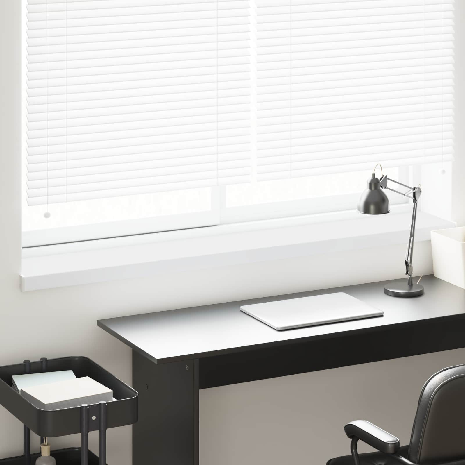 vidaXL Window Sill White 120 x 25 x 4.5 cm PVC 1