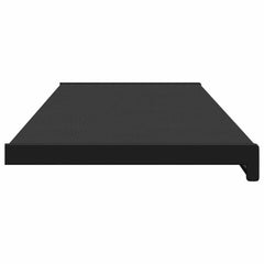vidaXL Window Sill Black with wood grain 120 x 30 x 4.5 cm PVC 6