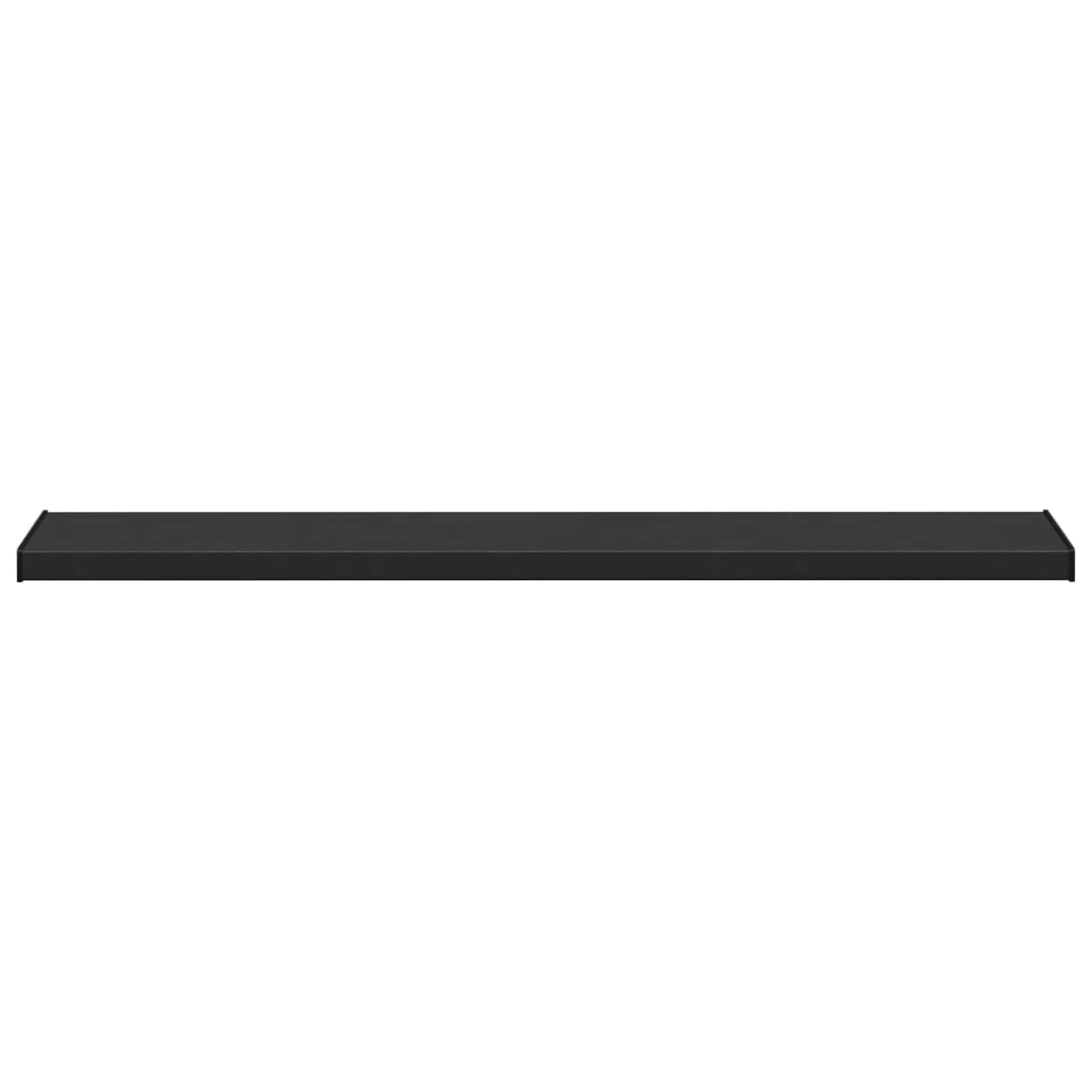 vidaXL Window Sill Black with wood grain 120 x 35 x 4.5 cm PVC 5