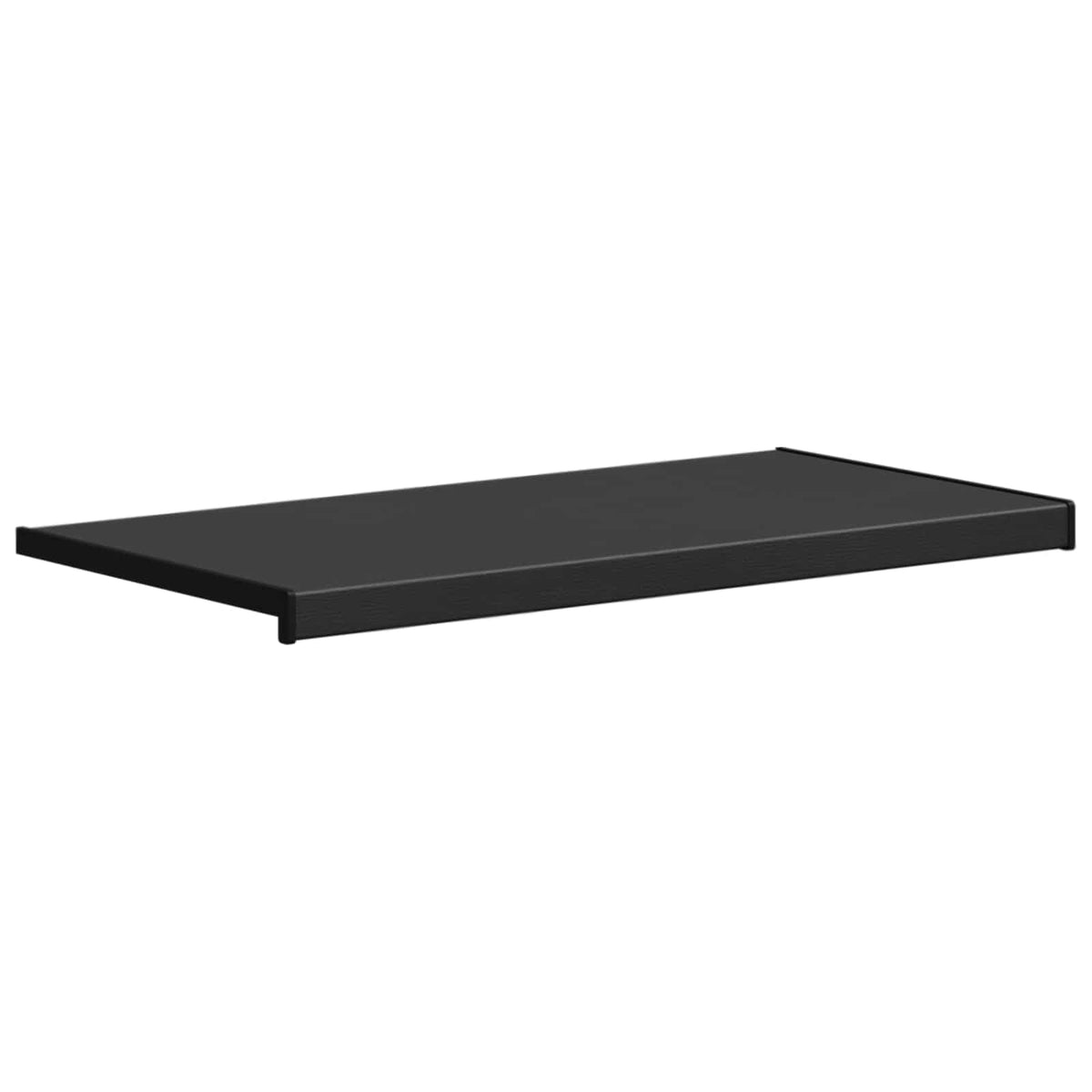vidaXL Window Sill Black with wood grain 100 x 40 x 4.5 cm PVC 3