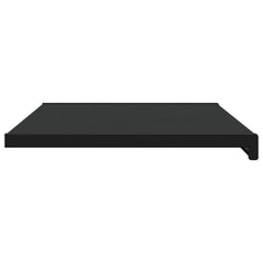 vidaXL Window Sill Black with wood grain 100 x 40 x 4.5 cm PVC 6