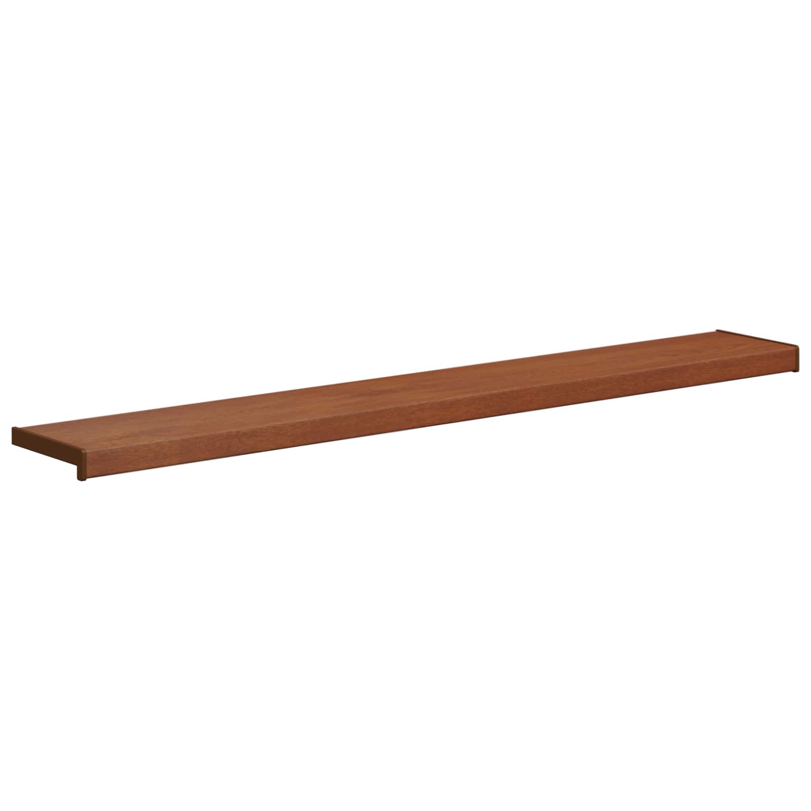 vidaXL Window Sill Brown wood 120 x 20 x 4.5 cm PVC 3