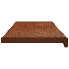 vidaXL Window Sill Brown wood 120 x 35 x 4.5 cm PVC 6