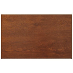 vidaXL Window Sill Brown wood 100 x 50 x 4.5 cm PVC 2