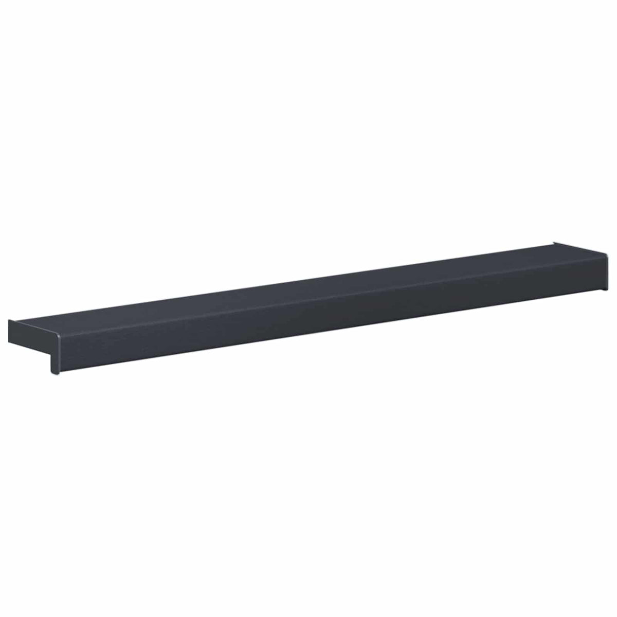 vidaXL Window Sill Anthracite with wood grain 100 x 15 x 4.5 cm PVC 2