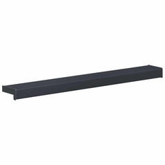 vidaXL Window Sill Anthracite with wood grain 100 x 15 x 4.5 cm PVC 2
