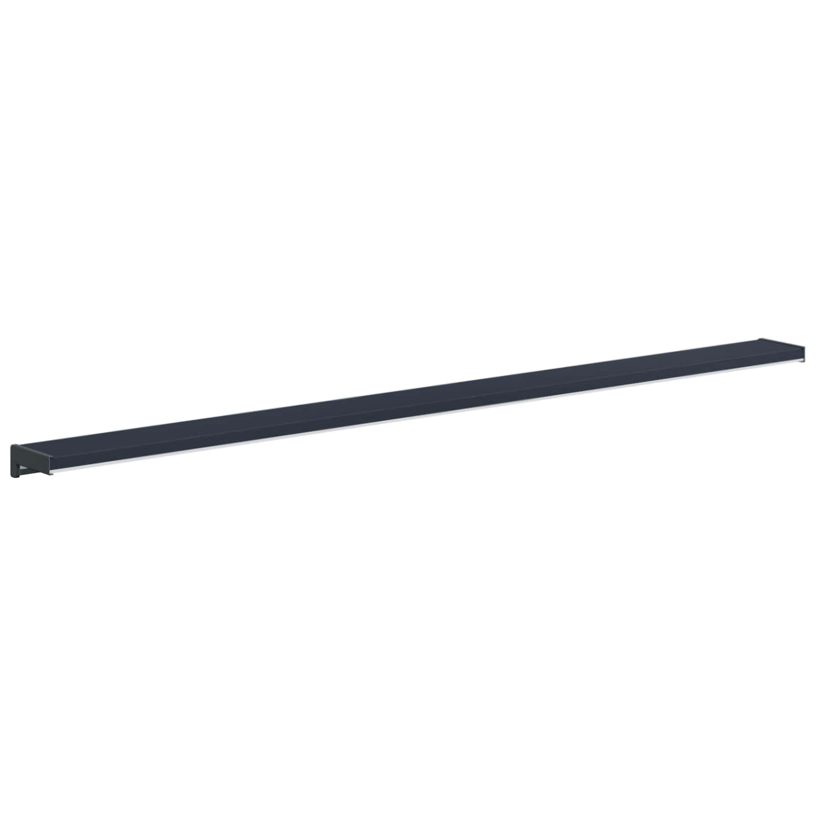 vidaXL Window Sill Anthracite with wood grain 140 x 15 x 4.5 cm PVC 6