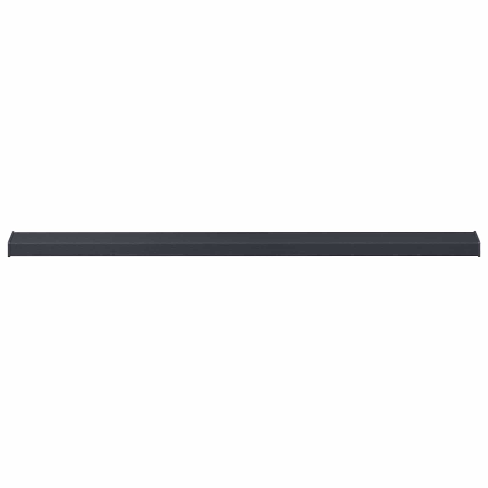 vidaXL Window Sill Anthracite with wood grain 140 x 15 x 4.5 cm PVC 3