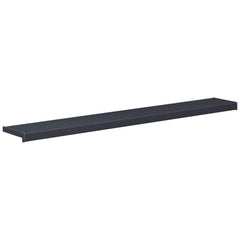 vidaXL Window Sill Anthracite with wood grain 120 x 20 x 4.5 cm PVC 2