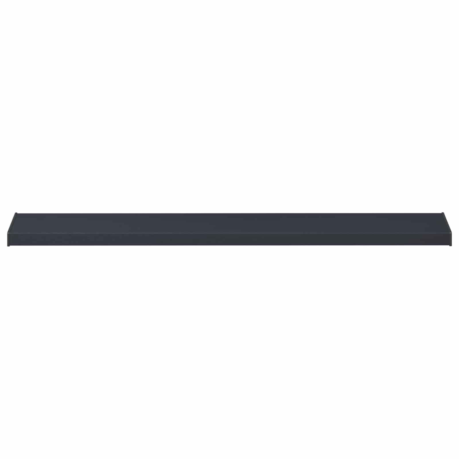 vidaXL Window Sill Anthracite with wood grain 120 x 20 x 4.5 cm PVC 3
