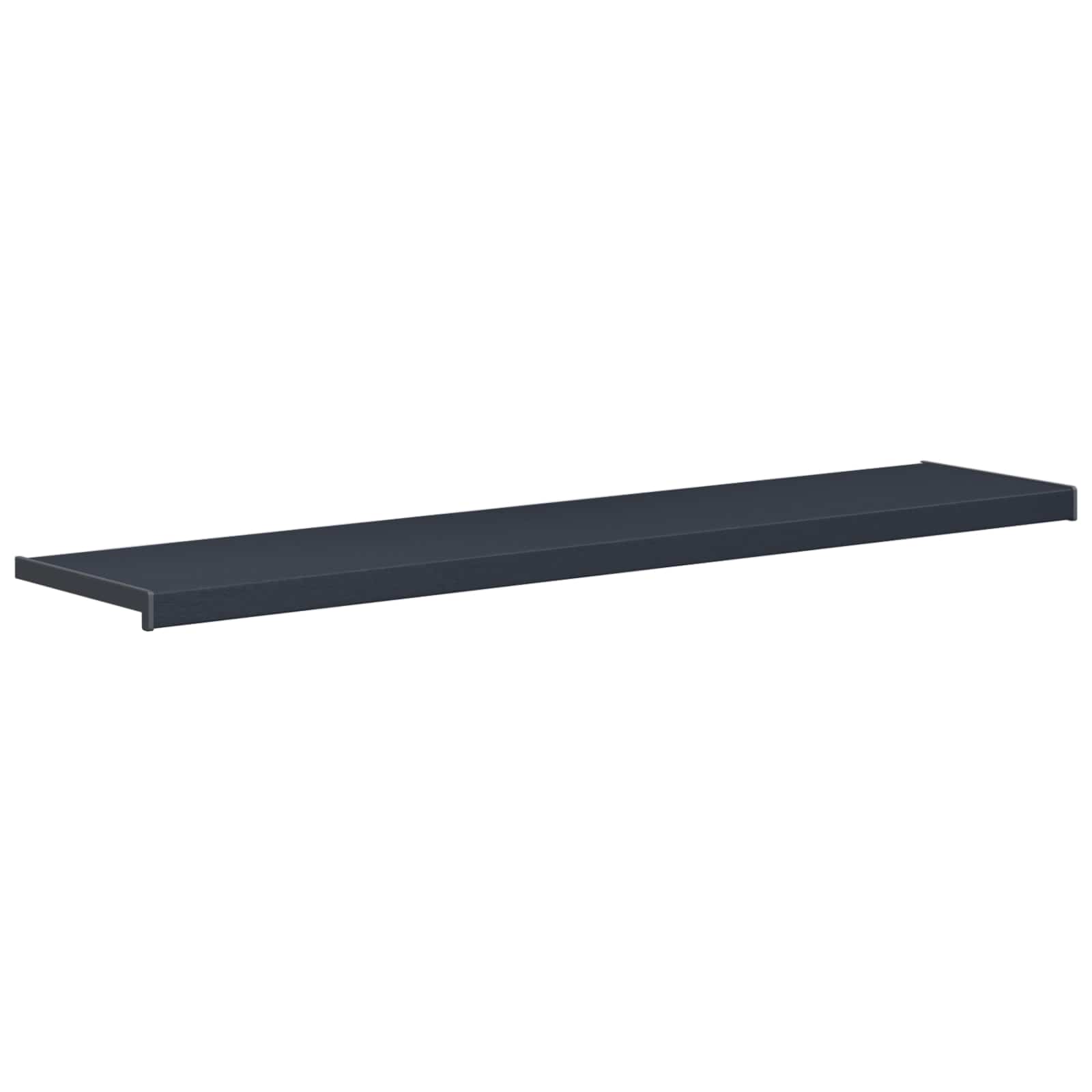 vidaXL Window Sill Anthracite with wood grain 120 x 30 x 4.5 cm PVC 2