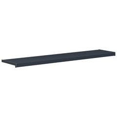 vidaXL Window Sill Anthracite with wood grain 120 x 30 x 4.5 cm PVC 2