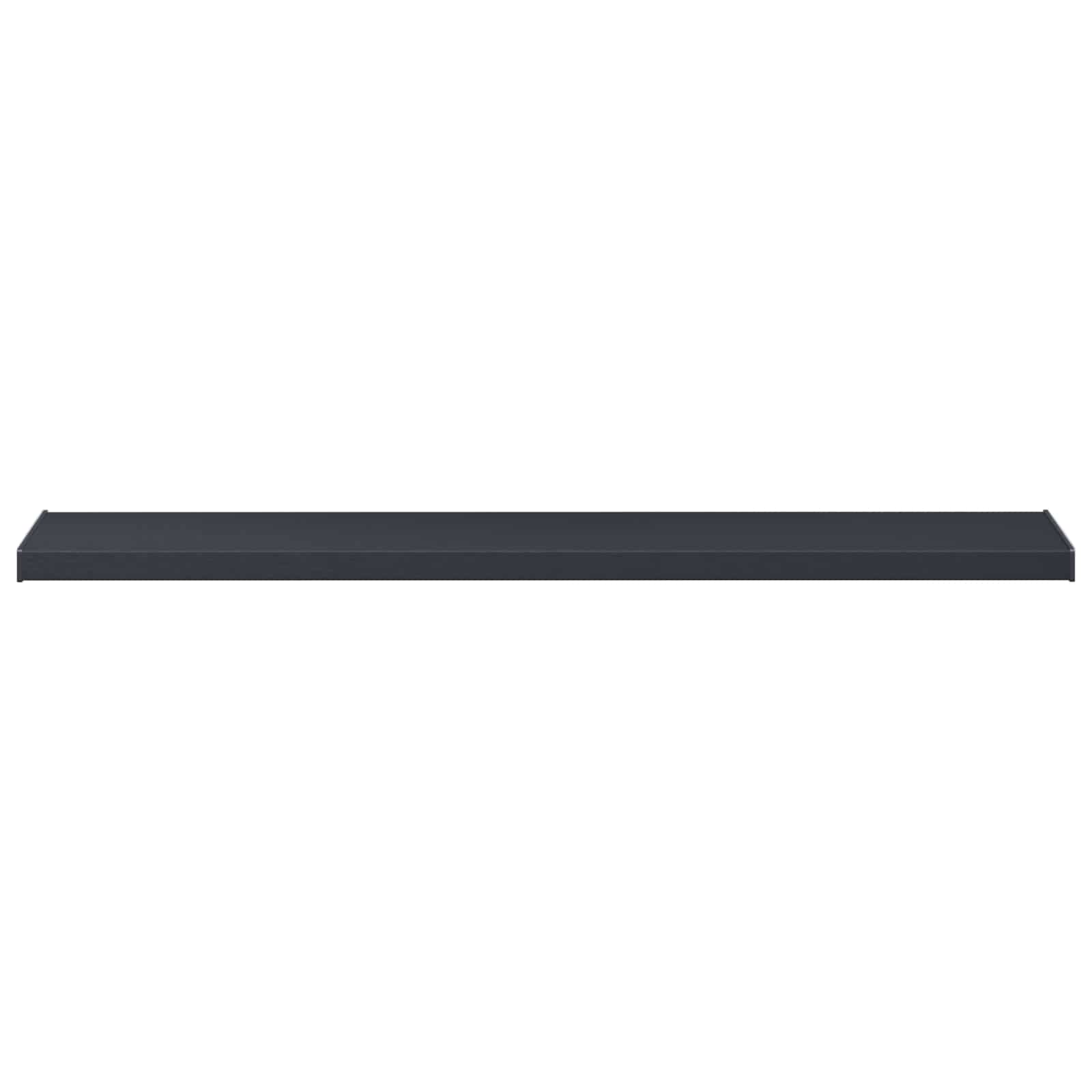 vidaXL Window Sill Anthracite with wood grain 120 x 30 x 4.5 cm PVC 3