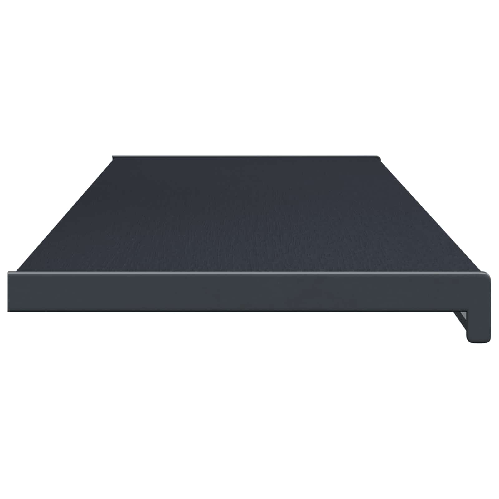 vidaXL Window Sill Anthracite with wood grain 120 x 30 x 4.5 cm PVC 4