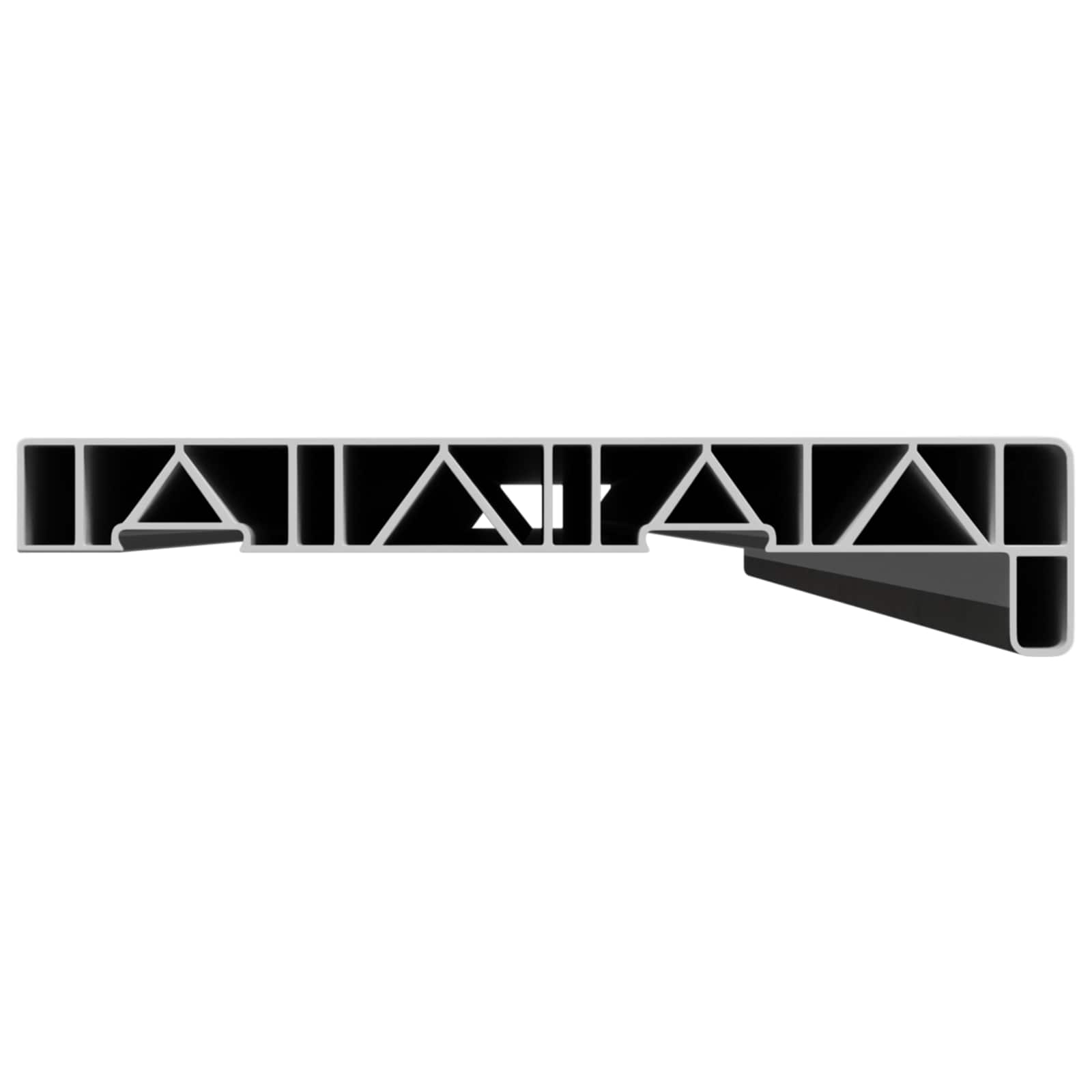 vidaXL Window Sill Marble texture 120 x 20 x 4.5 cm PVC 4