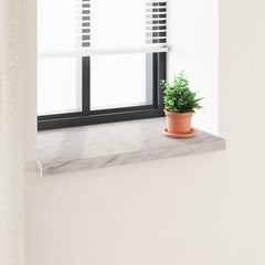 vidaXL Window Sill Marble texture 100 x 50 x 4.5 cm PVC 1