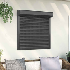 Roller Shutter Manual Anthracite 100 cm 100 cm