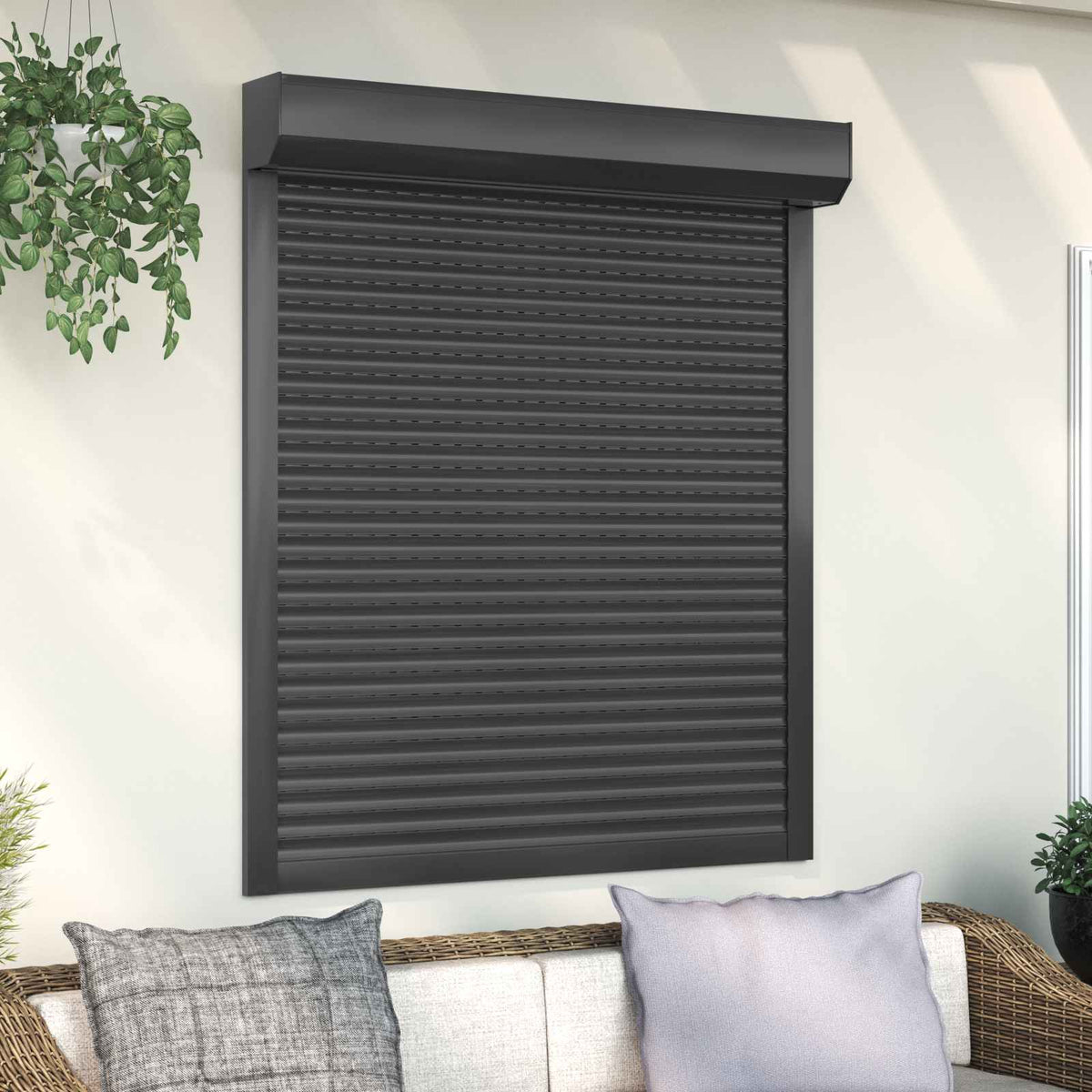 Roller Shutter Manual Anthracite 110 cm 130 cm